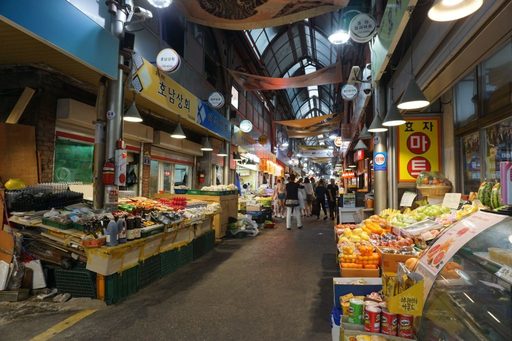 Chợ truyền thống Hàn Quốc